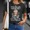 With Otter Sind Süß Ich Bin Süß Also Bin Ich Ein Otter T-Shirt Geschenke für Sie