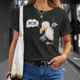 Seagull Cartoon I Sea Bird Animal Motif Moin North Sea T-Shirt Geschenke für Sie