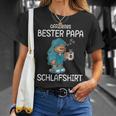 Sleep Papa Official Best Dad Sleep T-Shirt Geschenke für Sie