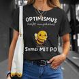 Sumsi Mit Po Optimism Bees Beekeepers Honey T-Shirt Geschenke für Sie