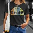 Gamer Dj Never Forget Nostalgia intage Retro T-Shirt Geschenke für Sie