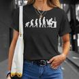 Gamer Evolution Gaming Programmer Gamer T-Shirt Geschenke für Sie
