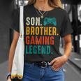Gamer Nager 8 Oder 12 Jahre Sohn Bruder Gaming Legend T-Shirt Geschenke für Sie