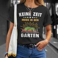 Gartenbahn Steam Train Model Railway Garden Slogan T-Shirt Geschenke für Sie