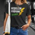 Gesellenprüfung Elektriker Gesellenbrief Saying Gesellen T-Shirt Geschenke für Sie