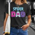 Groovy Spider Dad Matching Family Birthday Girl Party T-Shirt Gifts for Her