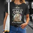 Großmutter & 2 Enkel Offizielles Oma Schlaf Faultier T-Shirt Geschenke für Sie