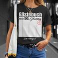 Guest Book 50Th Birthday Please Enter T-Shirt Geschenke für Sie