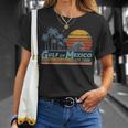 Gulf Of Mexico Since 1550 Retro Vintage Beach T-Shirt Gifts for Her