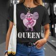 Gym Partner Queen Bunny Portería De Levantamiento De Pesas Para Pareja Sin Mangas Camiseta unisex Regalos para ella