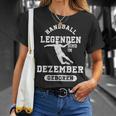 Handball Legends Are Born In December Birthday T-Shirt Geschenke für Sie