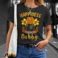 Happiness Is Being A Bubby Cute T-Shirt Gifts for Her