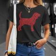 Heart Dog Lover Beagle Puppy Valentines Day T-Shirt Gifts for Her