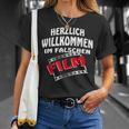 Herzlich Willkommen Im False Film S T-Shirt Geschenke für Sie