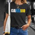 Hombre Soy Canario Diseño Con La Bandera De Canarias Camiseta unisex Regalos para ella