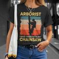 Homme Citation D'arboriste Amusante En Forme De Bûcheron T-Shirt Cadeaux pour elle