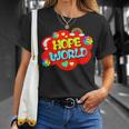 Hope World Colorful T-Shirt Gifts for Her Hope World Colorful T-Shirt Gifts for Her