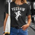 Horseback Riding Howdy Western Rodeo Yeehaw Cowboy T-Shirt Gifts for Her