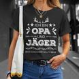 Ich Bin Opa Und Jäger Mich Hockiert Nichts Mehr Hagd I' T-Shirt Geschenke für Sie