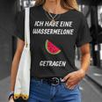 Ich Habe Eine Wassermelon Getrie Ich Habe Eine T-Shirt Geschenke für Sie