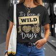 It's Been A Wild 100 Days Happy 100Th Day Of School Leopard T-Shirt Gifts for Her