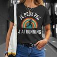 Je Peux Pas J'ai Running Humour De Course À Pied T-Shirt Cadeaux pour elle