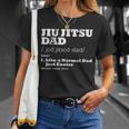 Jiu Jitsu Dad Like A Normal Dad Just Cooler Camiseta unisex Regalos para ella