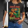 Jusrassic Park Isla Nublar 1993 Tour Poster T-Shirt Geschenke für Sie