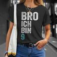 Kinder Bro Ich Bin 9 Jahre Alt Birthday 9Th Birthday T-Shirt Geschenke für Sie