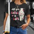 All You Kneed Is Love Valentine Nurse Orthopedic Surgeon T-Shirt Gifts for Her