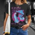 Korean K-Pop And Chill Girl T-Shirt Geschenke für Sie