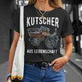 Kutscher Aus Leidenschaft Horse-Drawn Carriage Driving T-Shirt Geschenke für Sie