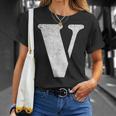 La Letra Un Diseño Con La Letra Camiseta unisex Regalos para ella