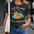 Leave Me Alone I'm Introverting T-Shirt Gifts for Her