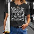 Legendary Electronician Work & Work Electrician T-Shirt Geschenke für Sie