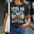 Level 10 Years Birthday Young Gamer 2015 Birthday T-Shirt Geschenke für Sie