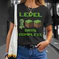 Level 100 Days Complete Gaming Pixel 100Th Days Of School T-Shirt Gifts for Her