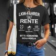 Lorry Driver In Retirement T-Shirt Geschenke für Sie