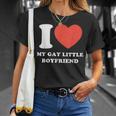 I Love My Gay Little Boyfriend T-Shirt Gifts for Her