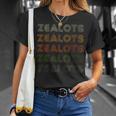 Love Heart Zealots Grunge Vintage Style Black Zealots T-Shirt Gifts for Her