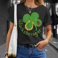 Lucky Charm Ladybird Clover Leaf For Friends Good Luck T-Shirt Geschenke für Sie