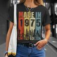 Made In 1975 Limited Edition T-Shirt Geschenke für Sie