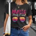 Malle Party Crew Party Holiday Mallorca T-Shirt Geschenke für Sie