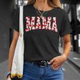 Mama Valentine Heart Valentines Day Family Matching T-Shirt Gifts for Her