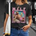 Man I Love Felons Trump Trump 2024 T-Shirt Gifts for Her