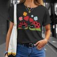 Marienkäfer Liebe I Insekt Niedlich Siebenpunkt Käfer Kinder T-Shirt Geschenke für Sie