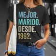 Mejor Marido Desde 1992 33 Aniversario De Boda 33 Años Camiseta unisex Regalos para ella