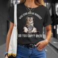 Mike Echo Oscar Whiskey Ham Radio Cat T-Shirt Gifts for Her