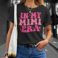 In My Mimi Era Sarcastic Groovy Retro T-Shirt Gifts for Her
