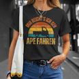 Mir Reicht's Ich Geh Ape Fahren Cult Tricycleespacar 50 T-Shirt Geschenke für Sie